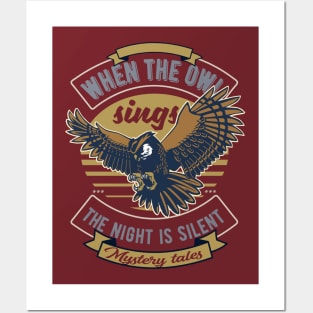 When the Owl sings ... Posters and Art